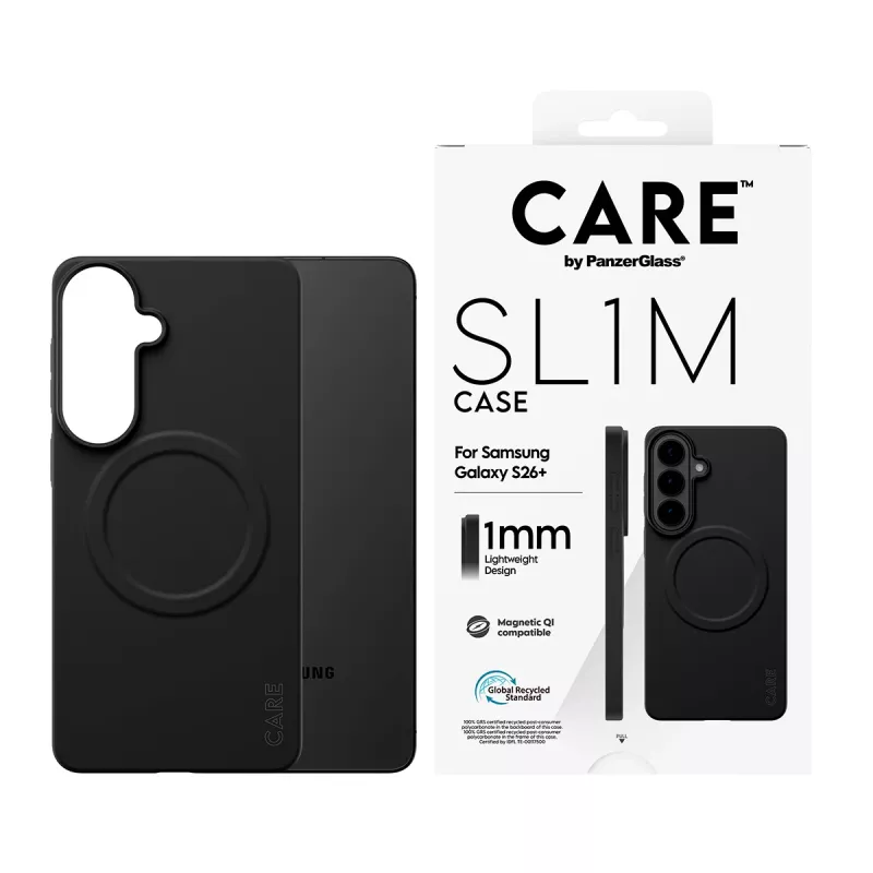 Kaitsv PanzerGlass CARE SL1M ümbris Samsung Galaxy S26+-le, must (CR06231)