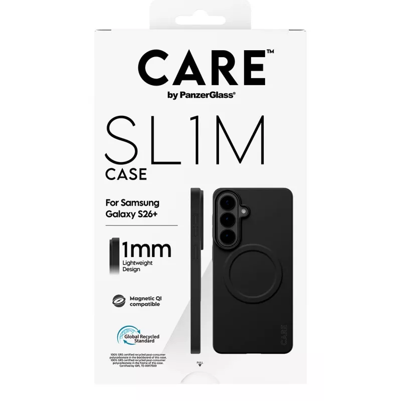 Kaitsv PanzerGlass CARE SL1M ümbris Samsung Galaxy S26+-le, must (CR06231)