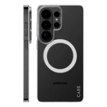 Telefonikohver PanzerGlass CARE™ SL1M läbipaistev Qi-ga Samsung Galaxy S26 Ultra (6.9 tolli) jaoks