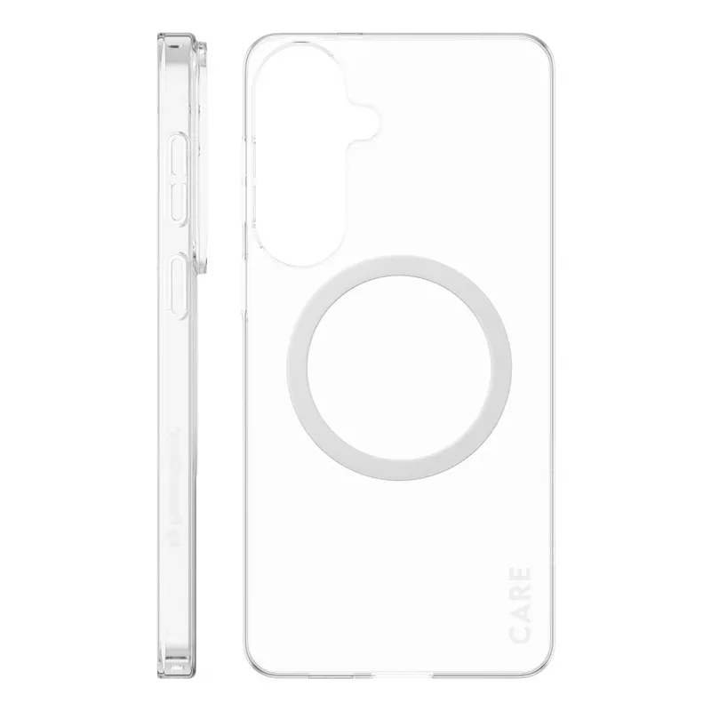 PanzerGlass CARE™ SL1M läbipaistev kaitseümbris Qi-ga Samsung Galaxy S26+ jaoks (6,7 tolli)