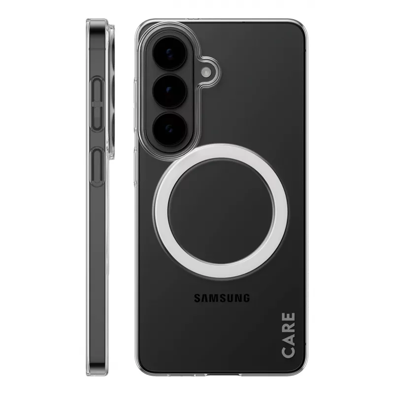 PanzerGlass CARE™ SL1M läbipaistev kaitsekate Qi-ga Samsung Galaxy S26-le, sobib kuni 16 cm (6,3 tolli) ekraanile