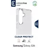 Cellularline Clear Protect - Galaxy S26 kõva ümbris kumminurkadega