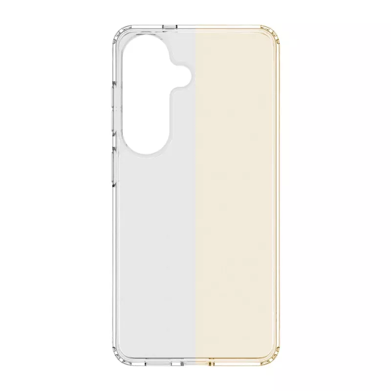 Cellularline Clear Protect - Galaxy S26 kõva ümbris kumminurkadega