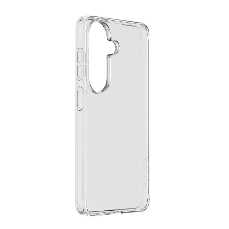 Cellularline Clear Protect - Galaxy S26 kõva ümbris kumminurkadega