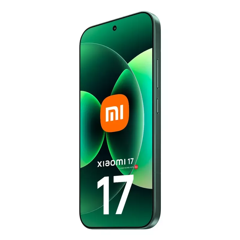 Nutitelefon Xiaomi 17 — 6,3-tolline (16 cm) ekraan, Snapdragon 8 Elite Gen 5, 12 GB muutmälu, 512 GB salvestusruum, 6330 mAh, roheline