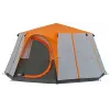 Coleman telk Cortes Octagon 8 — 8-kohaline, jäik raam, 15,7 m², hall/oranž