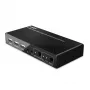 Lindy 2-pordiline HDMI 4K60, USB 2.0 ja heli KVM-lüliti, 4096 x 2160 pikslit, 4K Ultra HD, must