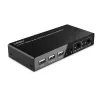 Lindy 2-pordiline HDMI 4K60, USB 2.0 ja heli KVM-lüliti, 4096 x 2160 pikslit, 4K Ultra HD, must
