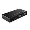 Lindy 2-pordiline HDMI 4K60, USB 2.0 ja heli KVM-lüliti, 4096 x 2160 pikslit, 4K Ultra HD, must