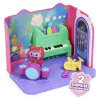 Gabby's Dollhouse, Groovy Music Room Daniel James Catnipi kujuga, 2 lisatarvikut, 2 mööblieset ja 2 kohaletoimetust, laste mänguasjad alates 3. eluaastast