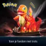 4D Build, Pokémon Charmander 3D mudelkomplekt, Pokémoni figuur, Kanto First Partner kollektsioon, lauakaunistus, 241 tükki, vanusele 12+