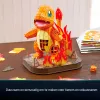 4D Build, Pokémon Charmander 3D mudelkomplekt, Pokémoni figuur, Kanto First Partner kollektsioon, lauakaunistus, 241 tükki, vanusele 12+