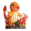4D Build, Pokémon Charmander 3D mudelkomplekt, Pokémoni figuur, Kanto First Partner kollektsioon, lauakaunistus, 241 tükki, vanusele 12+
