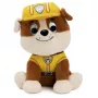 PAW Patrol GUND Official Rubble in Signature Construction Uniform plüüsist mänguasi, topisloom vanusele 1+, 6 tolli
