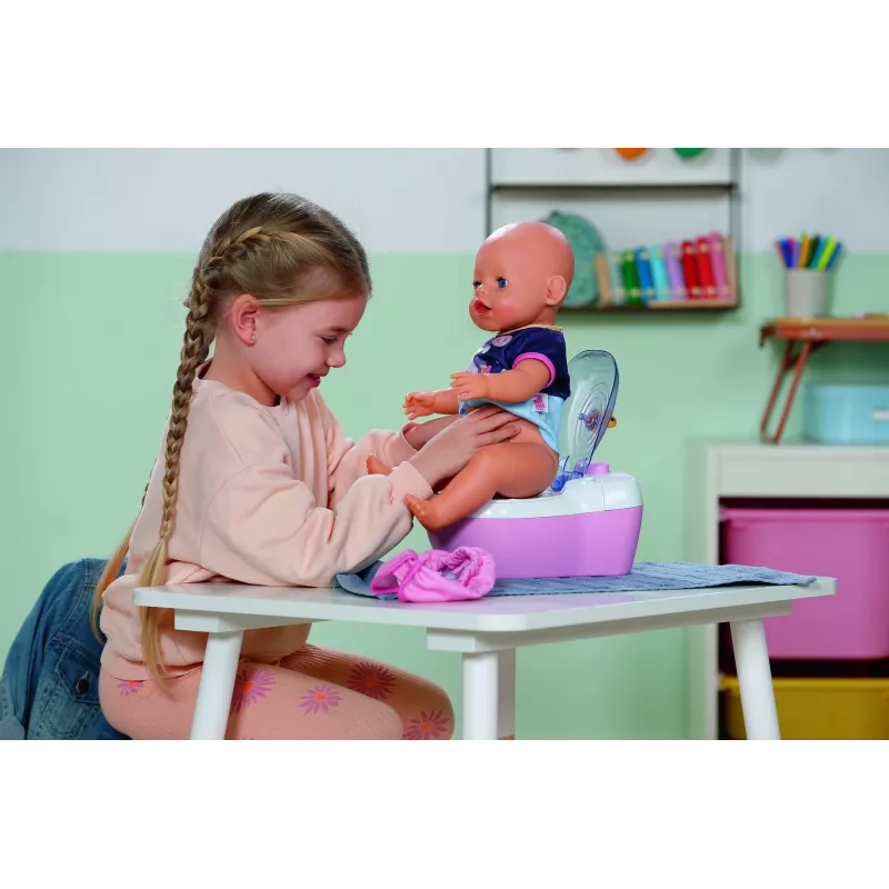 BABY born Toilet Doll toilet