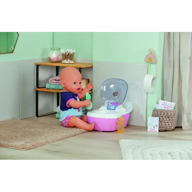 BABY born Toilet Doll toilet
