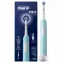 Oral-B Pro 1 Sensitive Clean täiskasvanute pöörlevalt võnkuv hambahari, sinine