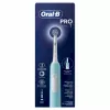 Oral-B Pro 1 Sensitive Clean täiskasvanute pöörlevalt võnkuv hambahari, sinine