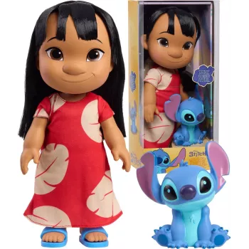 Just Play Disney Lilo & Stitch, moenukk, Naine, 3 a, Poiss/Tüdruk, 350 mm, Mitmevärviline