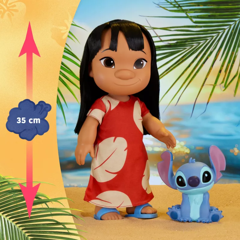 Just Play Disney Lilo & Stitch, moenukk, Naine, 3 a, Poiss/Tüdruk, 350 mm, Mitmevärviline