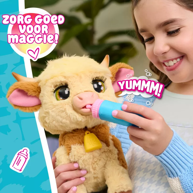 Just Play FurReal Maggie, lehm, 4 a, interaktiivne, AA, patareid kaasas