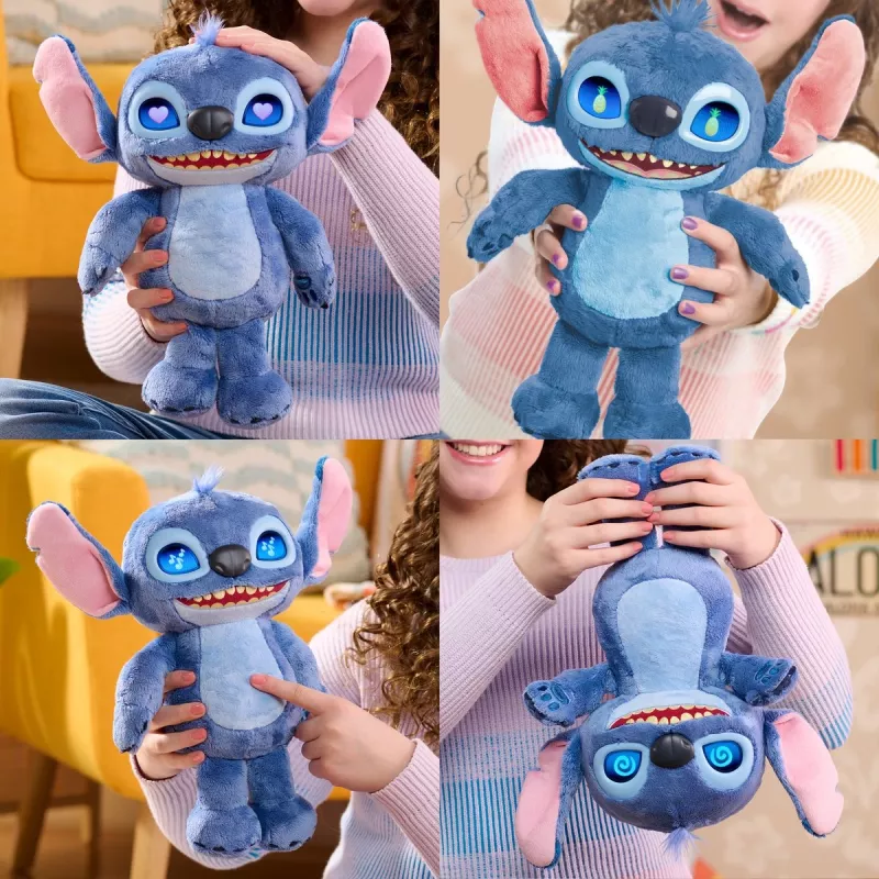 Just Play Disney Stitch - Paljude tujude Stitch, Nukk, 3 a, Interaktiivne, Helitekitav, AA