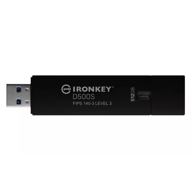 Kingston Technology IronKey 512 GB D500S FIPS 140-3 Lvl 3 AES-256