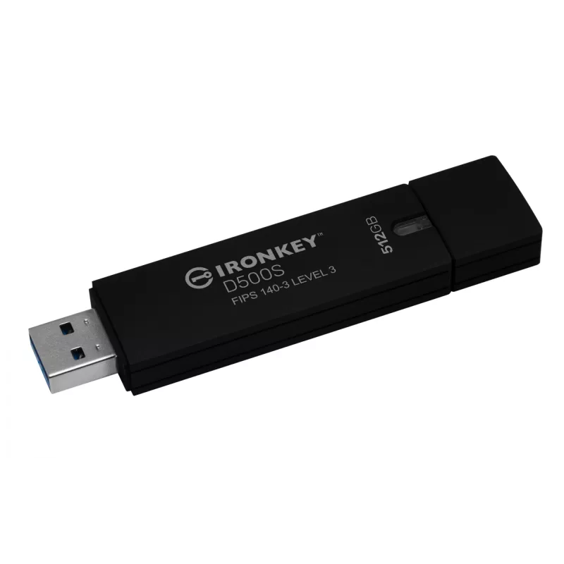 Kingston Technology IronKey 512 GB D500S FIPS 140-3 Lvl 3 AES-256