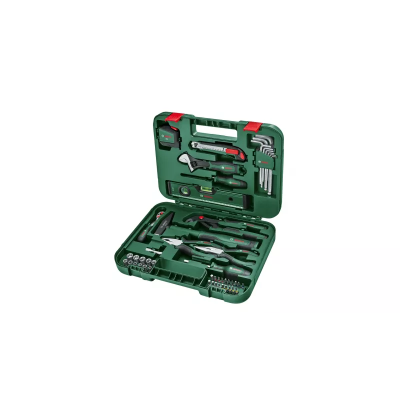 Tööriistakomplekt Bosch Advanced 52 osa — Bosch 52-osaline täiustatud käsitööriistakomplekt