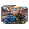 Monster Jam, ametlik Batman vs. Megalodon survevalust monstrumautod, mõõtkavas 1:64, laste mänguasjad poistele alates 3. eluaastast