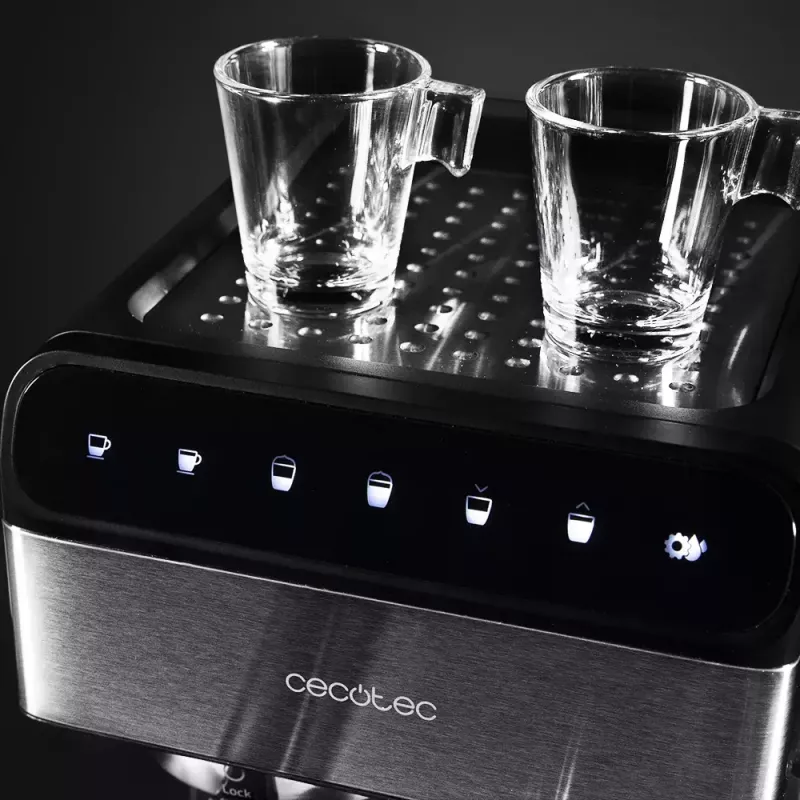 Espressomasin CECOTEC Power Instant-ccino 20 Touch — täisautomaatne, 1,4 l veepaak, 2-tassiline, 1350 W