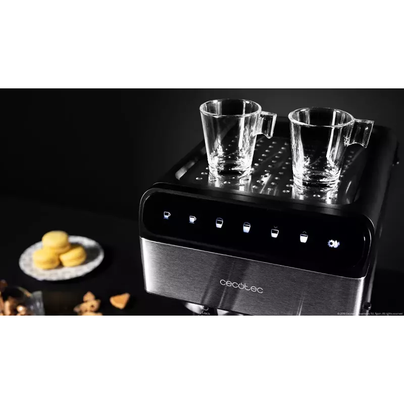 Espressomasin CECOTEC Power Instant-ccino 20 Touch — täisautomaatne, 1,4 l veepaak, 2-tassiline, 1350 W