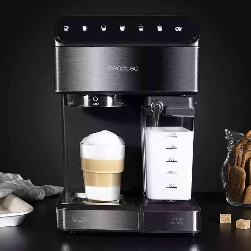 Espressomasin CECOTEC Power Instant-ccino 20 Touch — täisautomaatne, 1,4 l veepaak, 2-tassiline, 1350 W