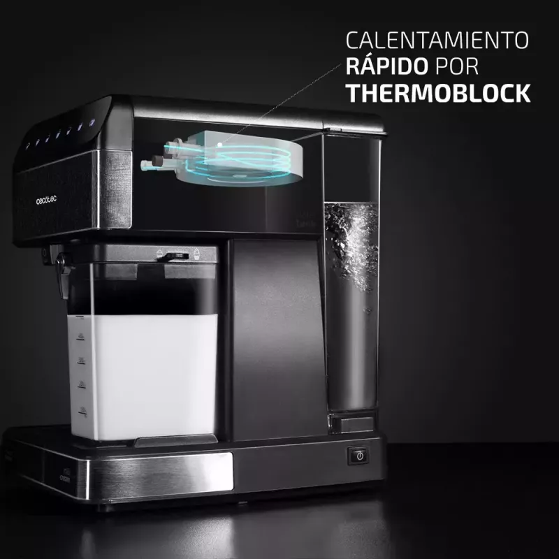 Espressomasin CECOTEC Power Instant-ccino 20 Touch — täisautomaatne, 1,4 l veepaak, 2-tassiline, 1350 W
