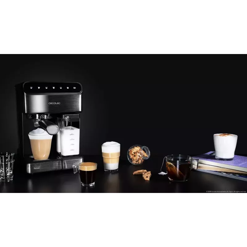 Espressomasin CECOTEC Power Instant-ccino 20 Touch — täisautomaatne, 1,4 l veepaak, 2-tassiline, 1350 W
