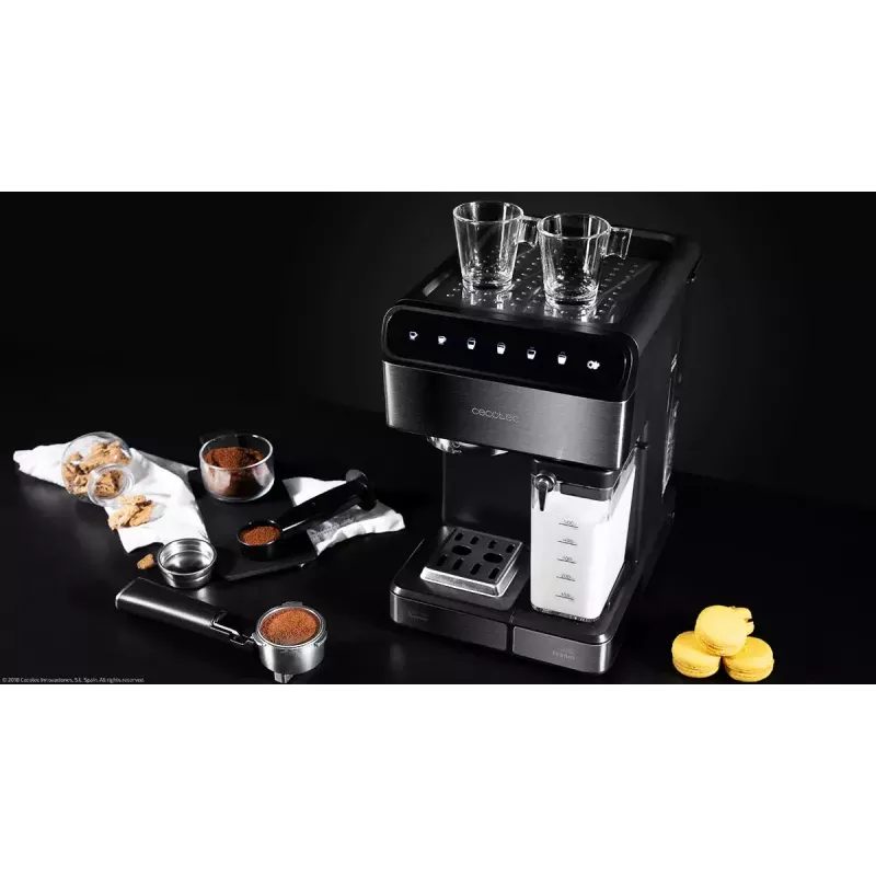 Espressomasin CECOTEC Power Instant-ccino 20 Touch — täisautomaatne, 1,4 l veepaak, 2-tassiline, 1350 W