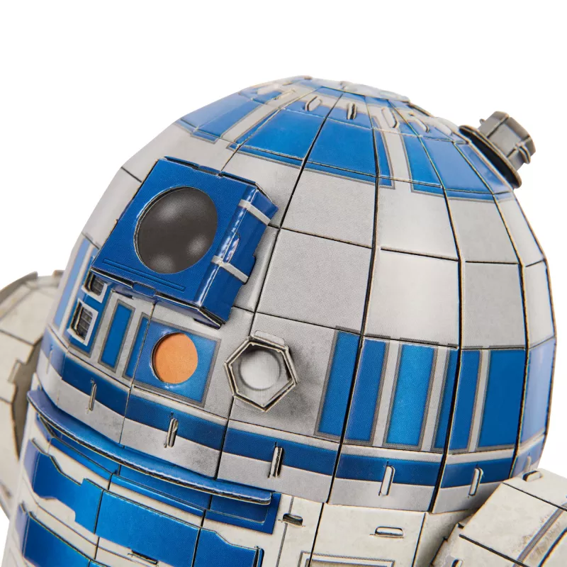 4D Build, Star Wars R2-D2 papist mudelikomplekt 201 tk | Star Warsi mänguasjad lauakaunistuseks | Ehitusmänguasjad | 3D-mudelikomplektid täiskasvanutele ja noorukitele vanuses 12+