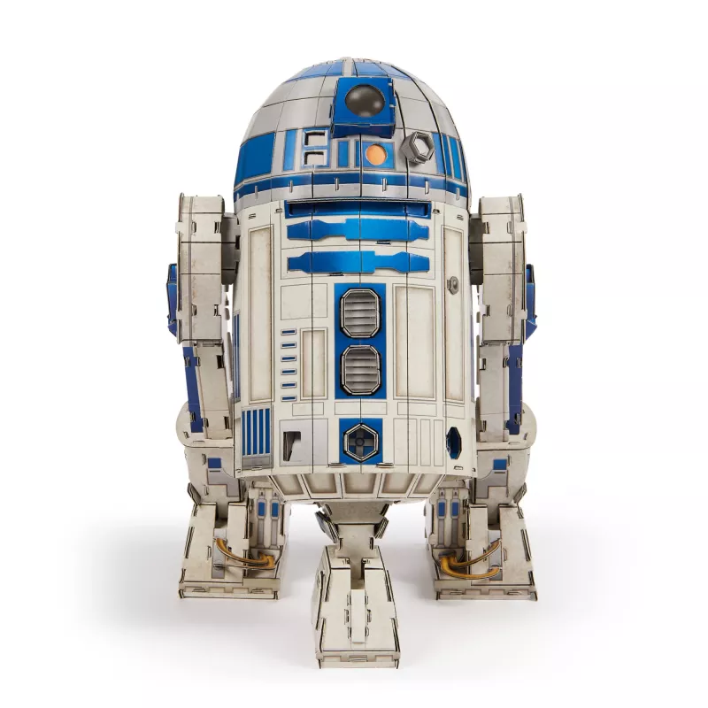 4D Build, Star Wars R2-D2 papist mudelikomplekt 201 tk | Star Warsi mänguasjad lauakaunistuseks | Ehitusmänguasjad | 3D-mudelikomplektid täiskasvanutele ja noorukitele vanuses 12+