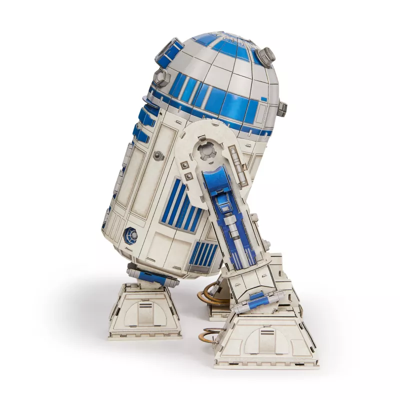 4D Build, Star Wars R2-D2 papist mudelikomplekt 201 tk | Star Warsi mänguasjad lauakaunistuseks | Ehitusmänguasjad | 3D-mudelikomplektid täiskasvanutele ja noorukitele vanuses 12+
