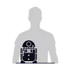 4D Build, Star Wars R2-D2 papist mudelikomplekt 201 tk | Star Warsi mänguasjad lauakaunistuseks | Ehitusmänguasjad | 3D-mudelikomplektid täiskasvanutele ja noorukitele vanuses 12+