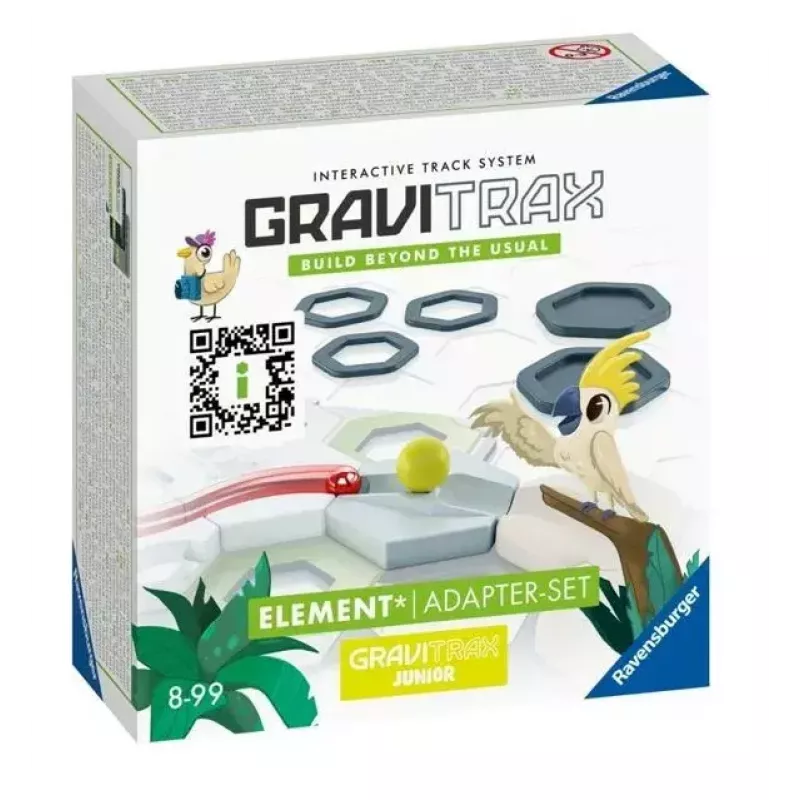 Laiendusadapterite komplekt Ravensburger GraviTrax 27532 raja ehitamiseks