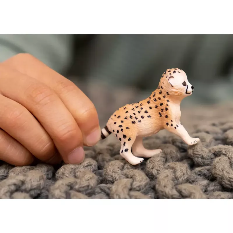Figuur Schleich WILD LIFE Cheetah Baby mudel 14866, pruun, alates 3. eluaastast