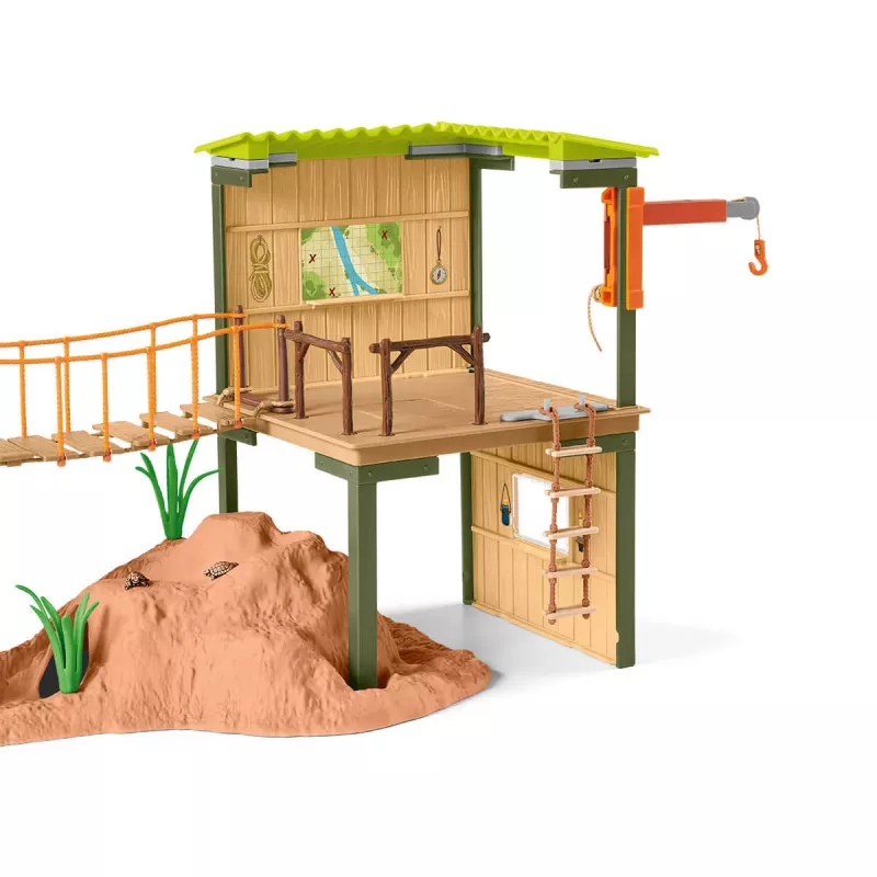 Zoo schleich WILD LIFE Ranger Adventure Station Mitmevärviline 3-8 aastat