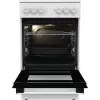 Gorenje GEC5A21WG vabalt seisev pliit Elektriline Keraamiline pliit Valge