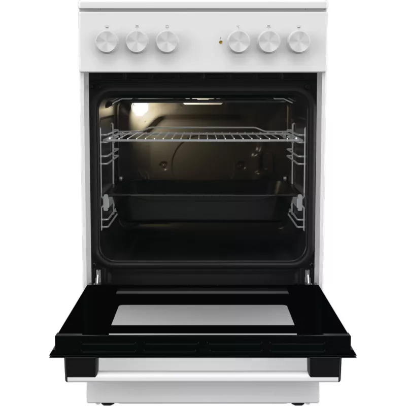Gorenje GEC5A21WG vabalt seisev pliit Elektriline Keraamiline pliit Valge