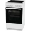 Gorenje GEC5A21WG vabalt seisev pliit Elektriline Keraamiline pliit Valge
