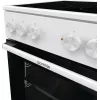 Gorenje GEC5A21WG vabalt seisev pliit Elektriline Keraamiline pliit Valge