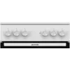 Gorenje GEC5A21WG vabalt seisev pliit Elektriline Keraamiline pliit Valge