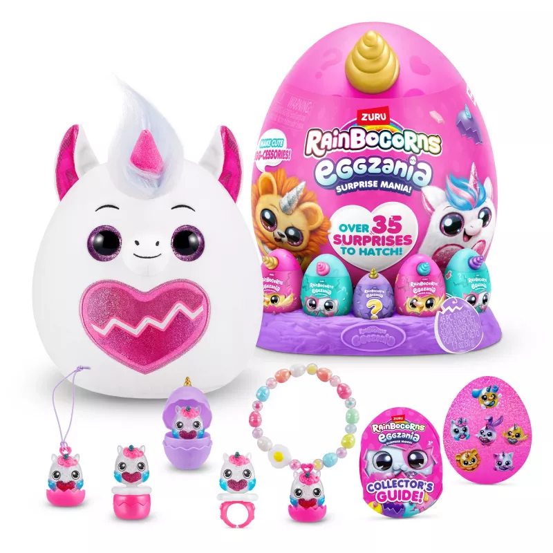 Mängufiguur Zuru Rainbocorns Eggzania Surprise Series 1 — sortimendist kogumisfiguur (üks tk)