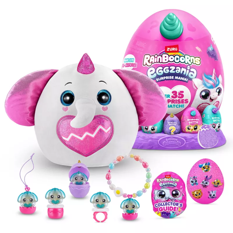 Mängufiguur Zuru Rainbocorns Eggzania Surprise Series 1 — sortimendist kogumisfiguur (üks tk)